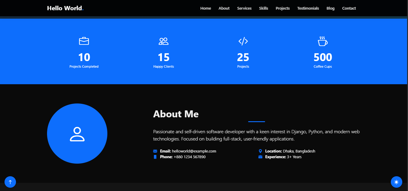Portfolio Website