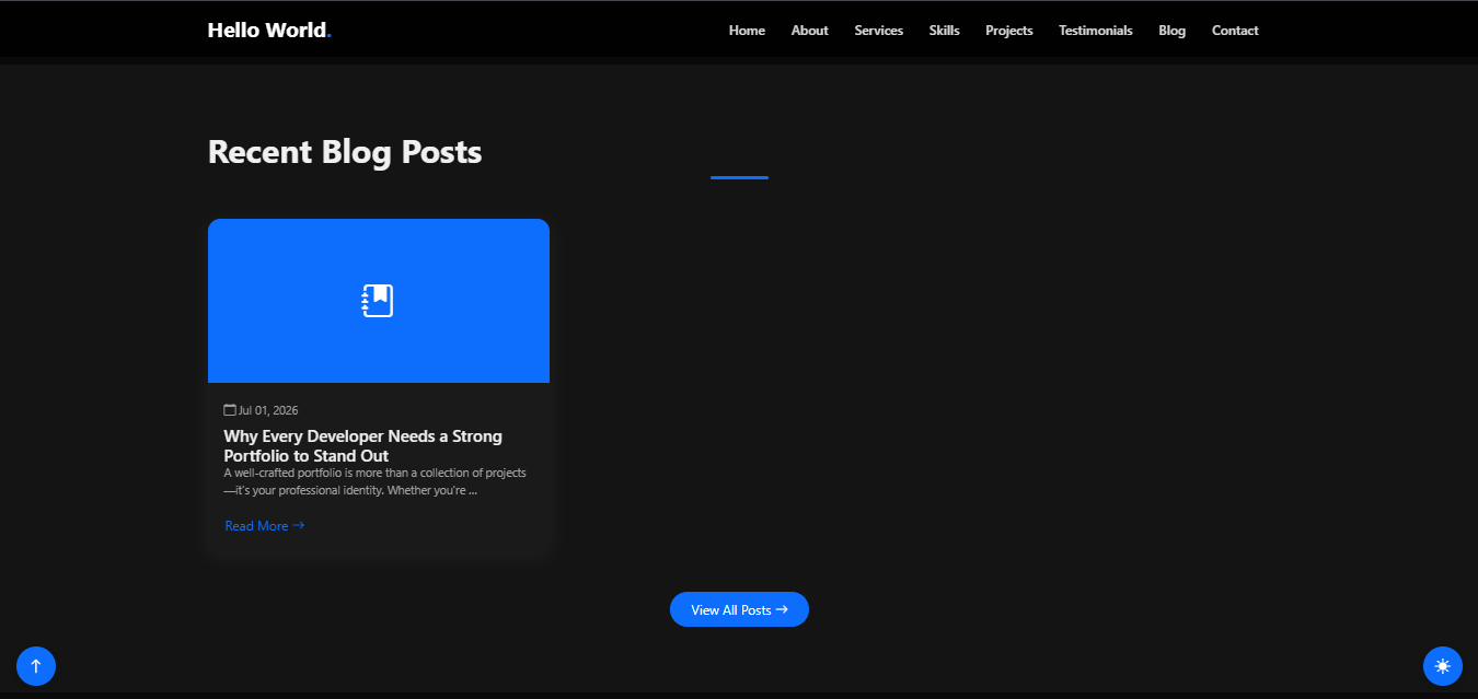 Portfolio Website