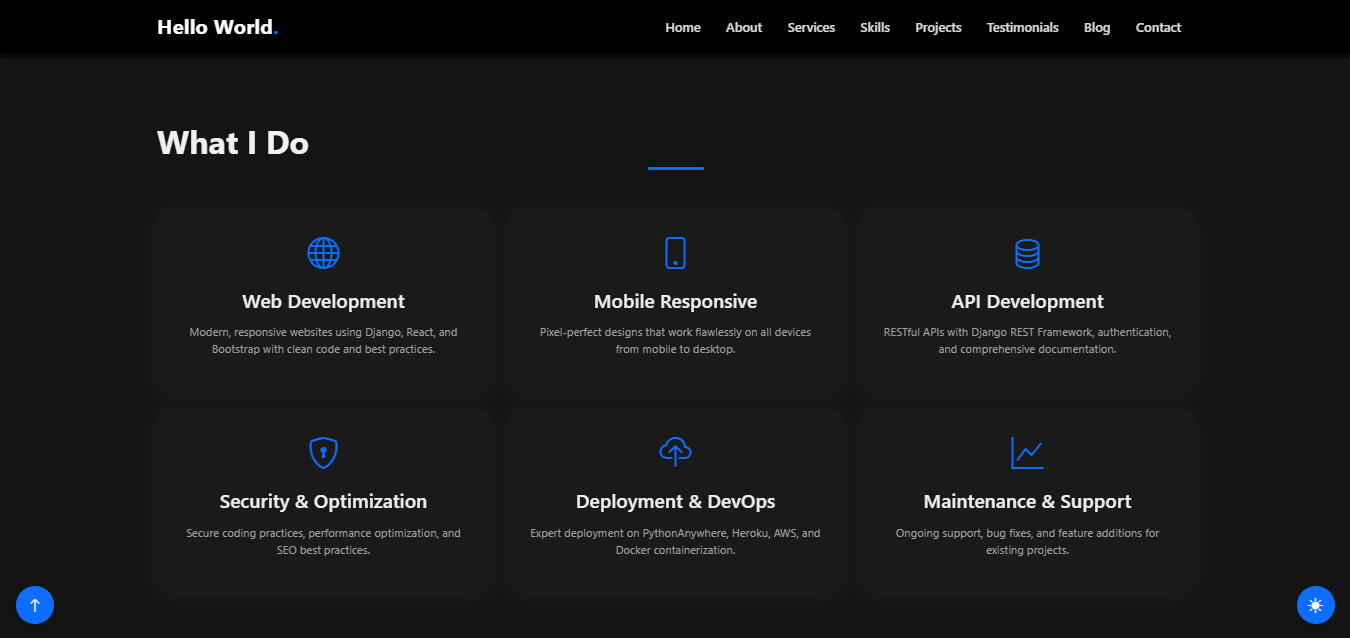 Portfolio Website